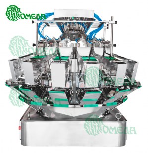 Improved 10-head Combination Weigher, for fragile products 021.10.80